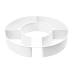 Snack Bowl for the Intrepid Tumbler - White - Front