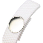 SNAPS Magnetic Hat Clip for Golf Ball Markers Laser Engraving - White - Detail