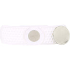 SNAPS Magnetic Hat Clip for Golf Ball Markers Laser Engraving - White - Front Components