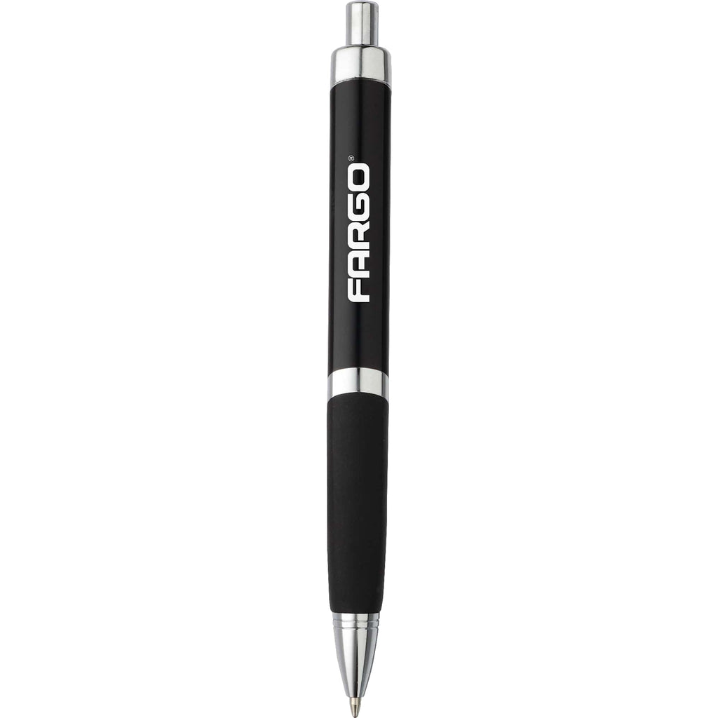 SoBe Triangular Ballpoint Pen with Chrome Trim - Black - Photo 3