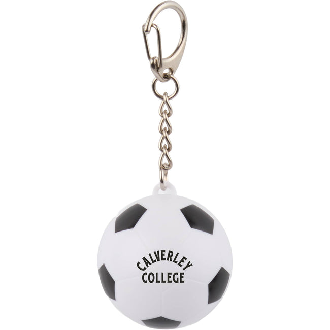 Soccer Ball Lip Balm Keychain with SPF 15
