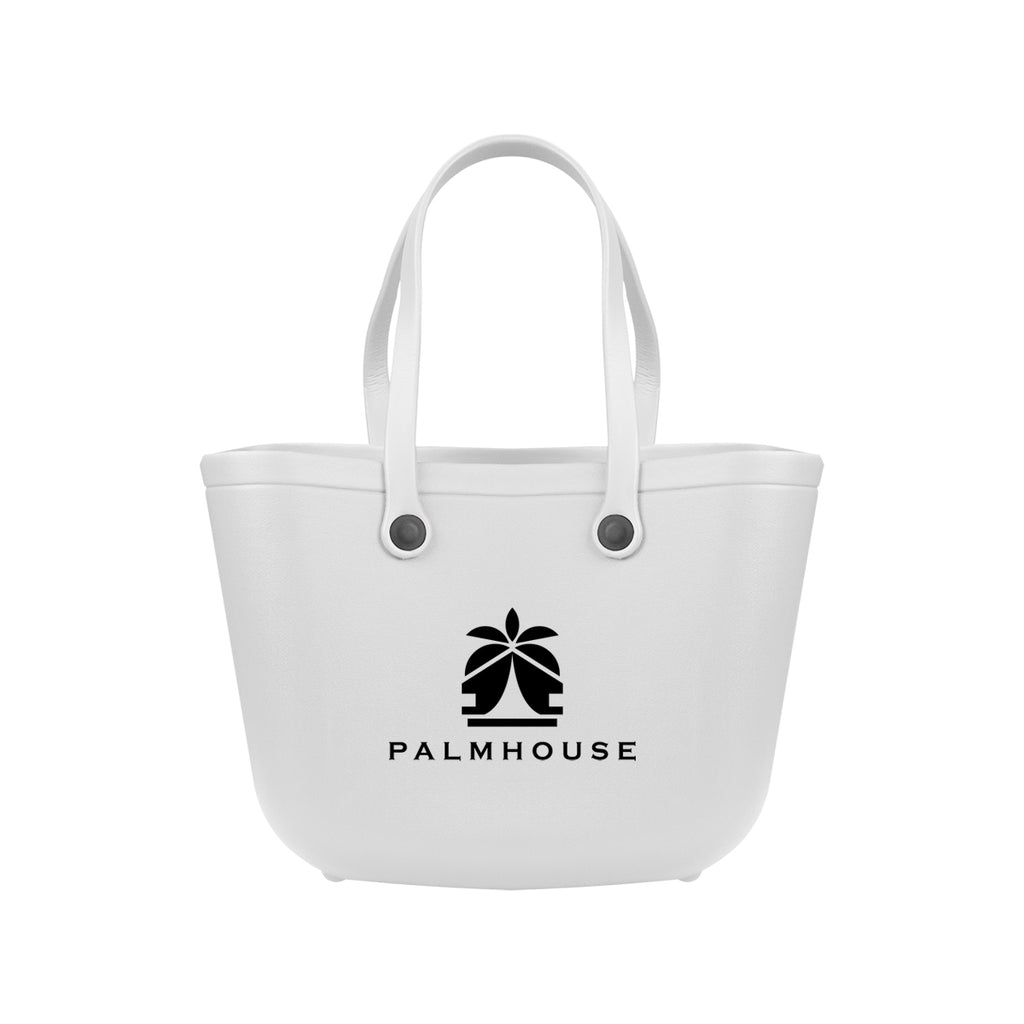 Sol Mate Carry Tote - White - Silk Screen