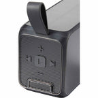Solar Sound Outdoor Speaker with Solar Panel, 5W Full Color - Black - Detail
