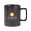 Soleil Matte Ceramic Mug, 12 oz - Matte Black - View 1