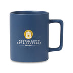 Soleil Matte Ceramic Mug, 12 oz - Matte Navy - View 1
