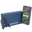 Solekick Magnetic Wireless Power Bank, 10,000 mAh 15W Full Color - Dark Gray - Front