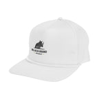 Solid Rope Cap, Stroke Play - White - Embroidery