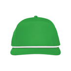Solid Rope Cap, Stroke Play - White - Front