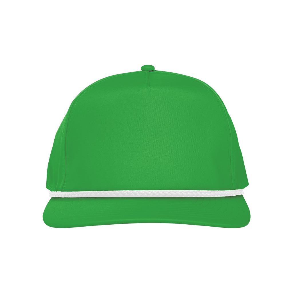 Solid Rope Cap, Stroke Play - White - Front
