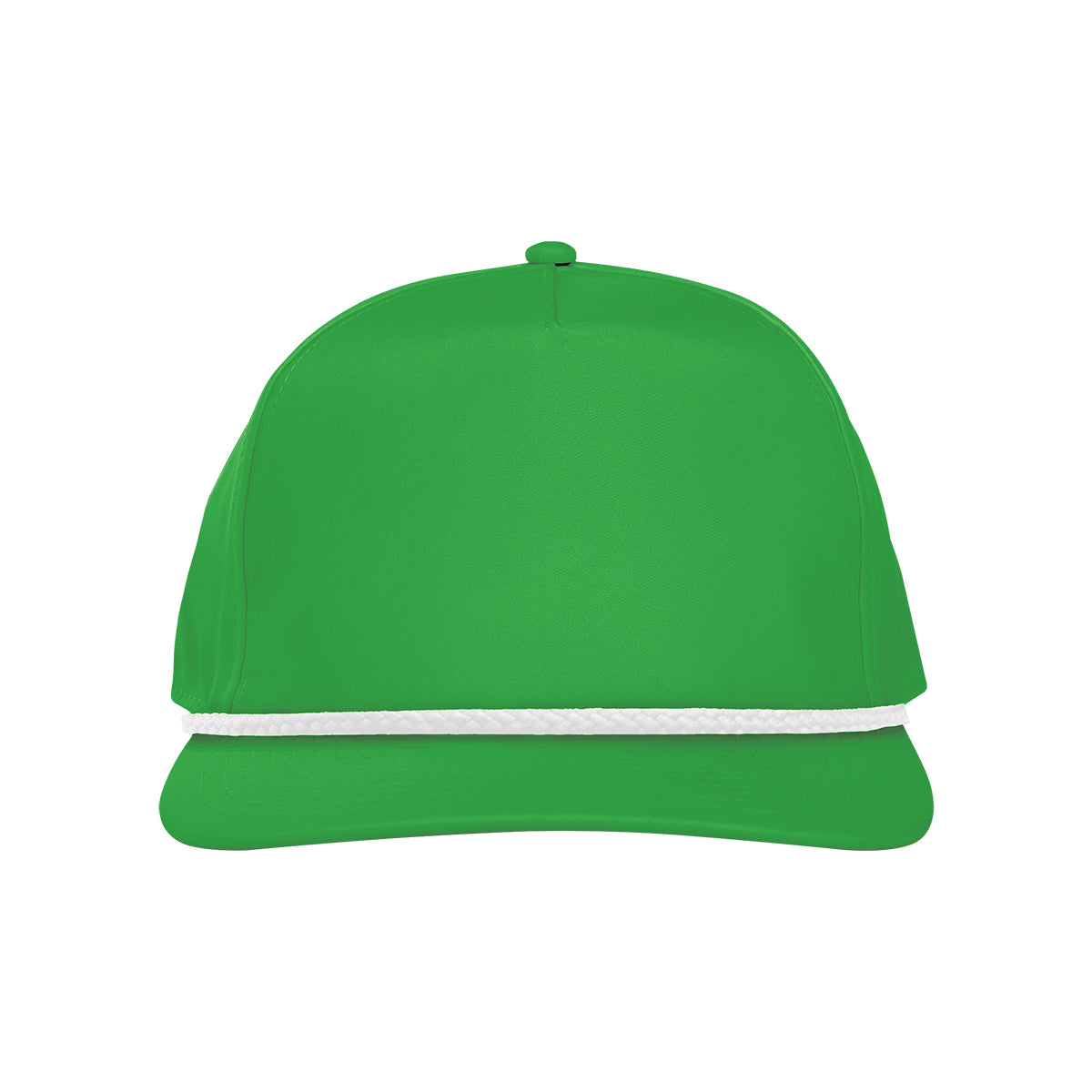 Solid Rope Cap, Stroke Play - White - Front