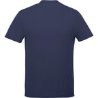 Somoto Eco Crew Neck Tee in Recycled Poly Cotton for Men Transfer - Vintage Navy - Back