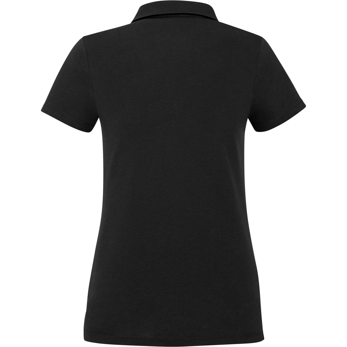 Somoto Eco Johnny Collar Polo for Women Sublimation - Black - Back