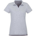Somoto Eco Johnny Collar Polo for Women Sublimation - Heather Grey - Front