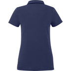 Somoto Eco Johnny Collar Polo for Women Sublimation - Vintage Navy - Back