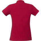 Somoto Eco Johnny Collar Polo for Women Sublimation - Vintage Red - Back