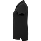 Somoto Eco Johnny Collar Polo for Women Transfer - Black - Left Side