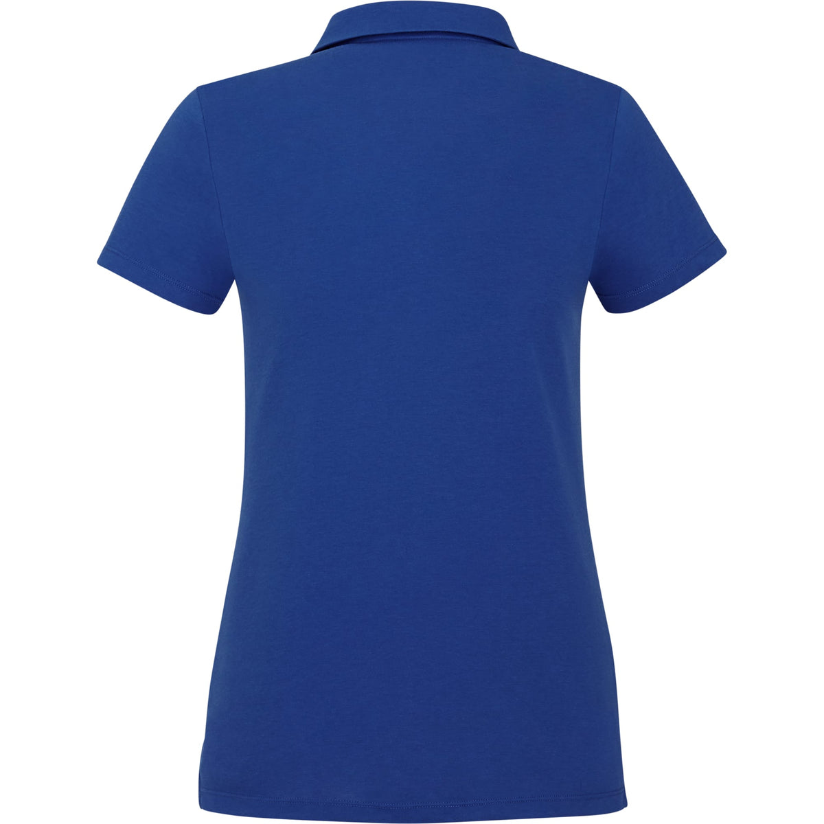 Somoto Eco Johnny Collar Polo for Women Transfer - New Royal - Back