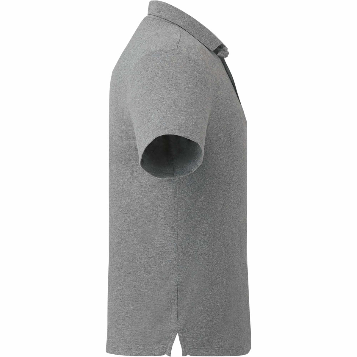 Somoto Eco Recycled Jersey Polo for Men Embroidery - Heather Charcoal - Right Side