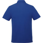 Somoto Eco Recycled Jersey Polo for Men Embroidery - New Royal - Back