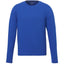 Somoto Eco Recycled Long Sleeve Tee for Men Embroidery - New Royal - Front