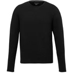 Somoto Eco Recycled Long Sleeve Tee for Men Sublimation - Black - Front