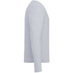 Somoto Eco Recycled Long Sleeve Tee for Men Sublimation - Heather Grey - Right Side