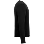Somoto Eco Recycled Long Sleeve Tee for Men Transfer - Black - Right Side