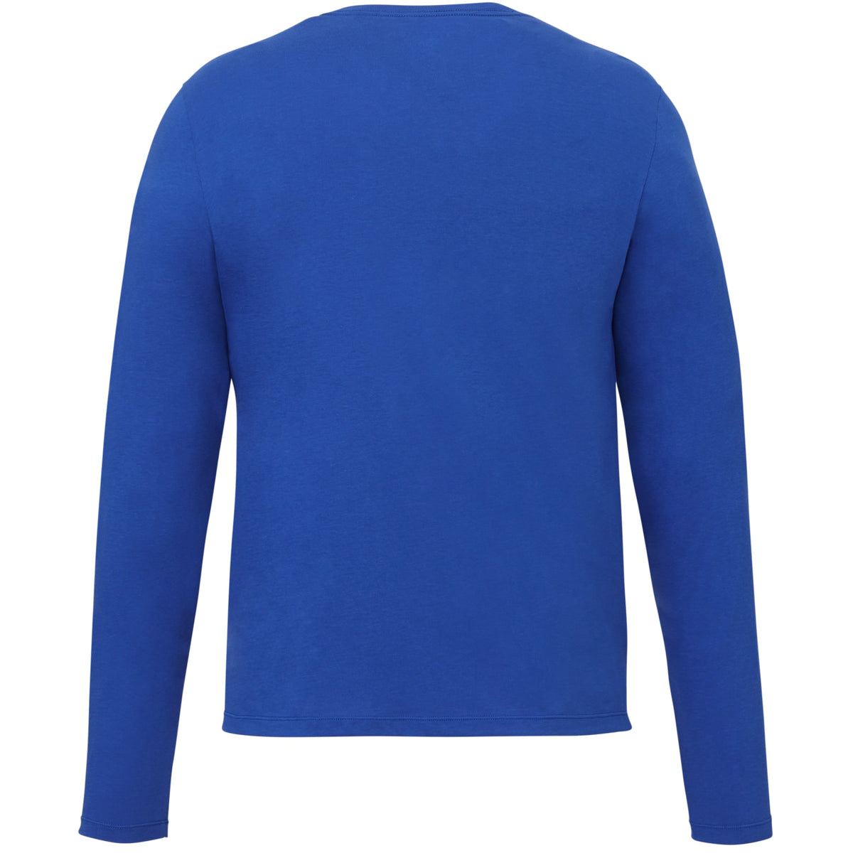 Somoto Eco Recycled Long Sleeve Tee for Men Transfer - New Royal - Back