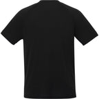 Somoto Eco Recycled Short Sleeve Henley for Men Sublimation - Black - Back