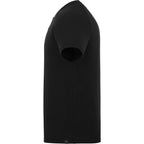 Somoto Eco Recycled Short Sleeve Henley for Men Sublimation - Black - Left Side