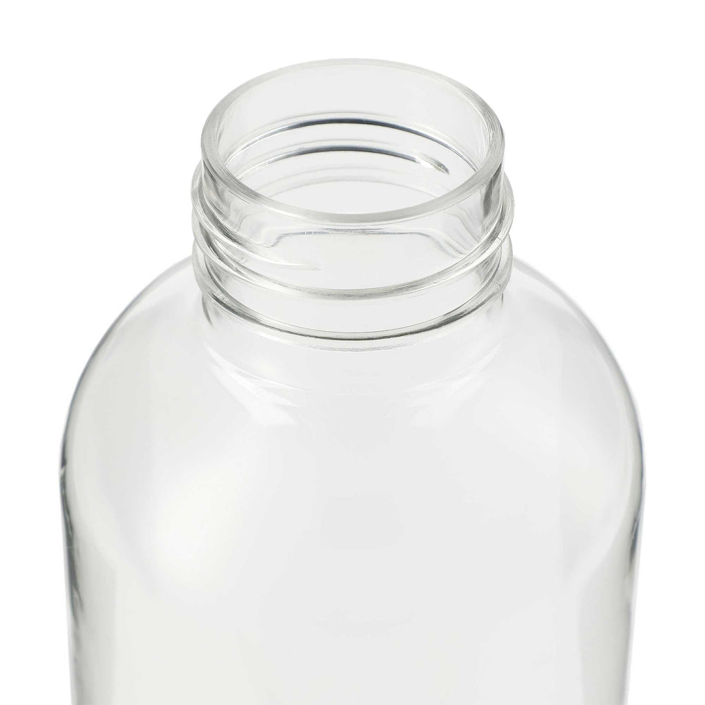 Sona Recycled PET Bottle with Bamboo Lid, 22 oz - Clear - Front 3
