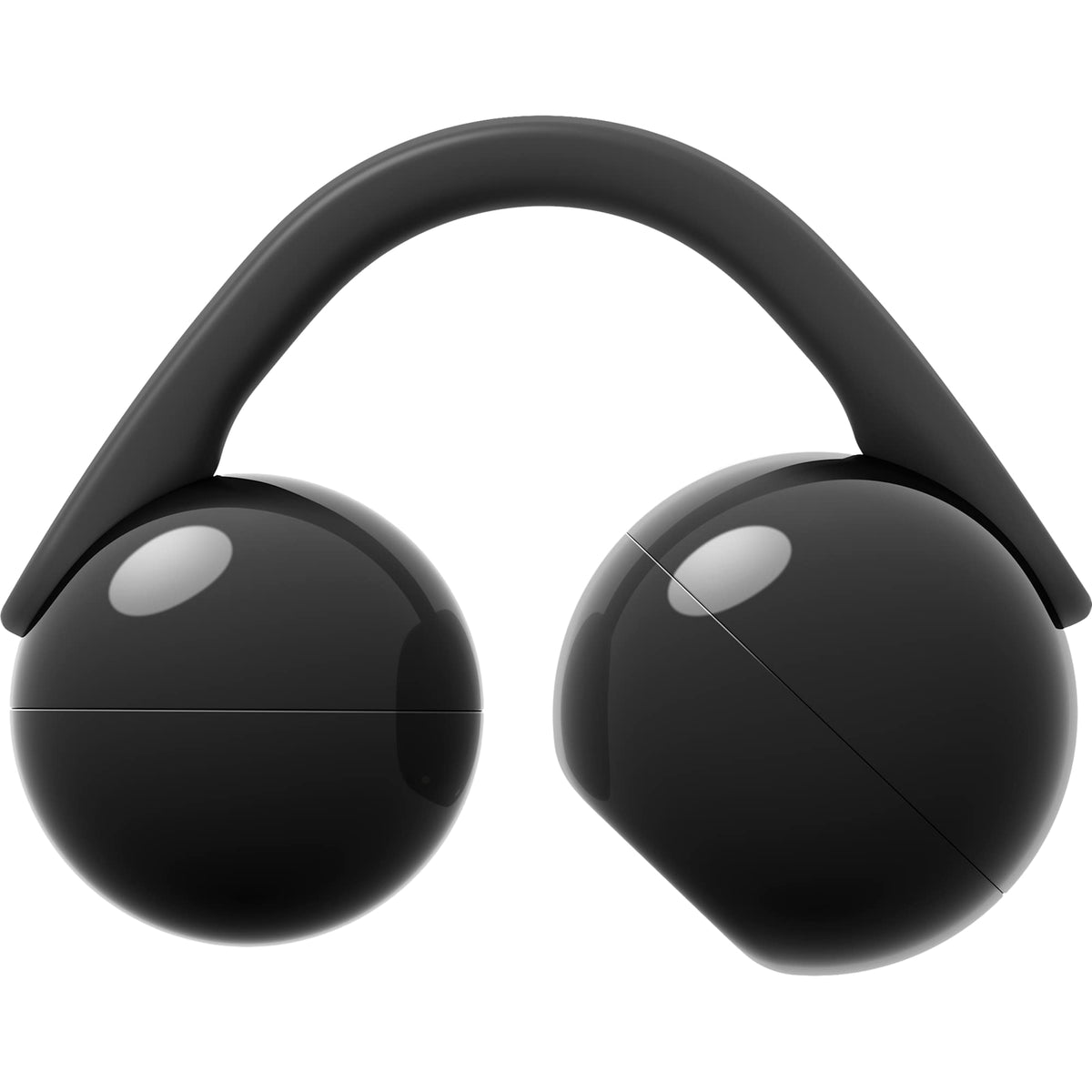 Sony LinkBuds Clip Open Ear Wireless Earbuds - Black - Front Earbuds 2