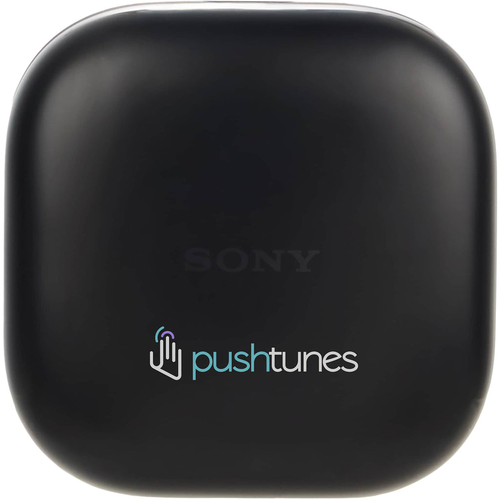Sony LinkBuds Clip Open Ear Wireless Earbuds - Black - Front