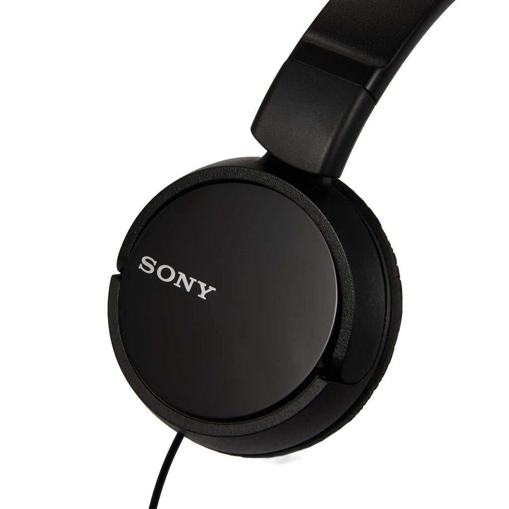Sony MDR-ZX110AP Wired On-Ear Headphones with Mic - Black - Right