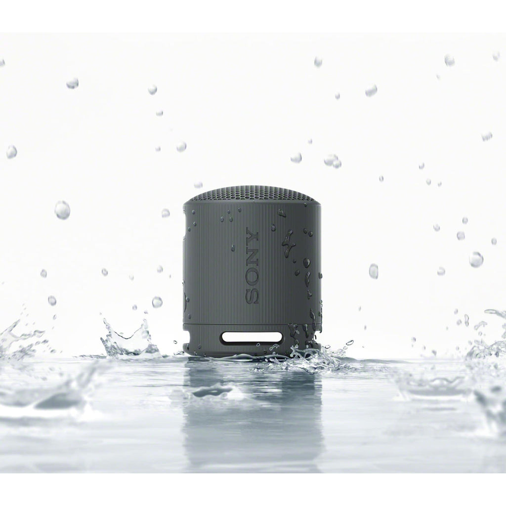 Sony SRS-XB100 Waterproof Bluetooth Speaker with Strap Full Color - Black - Detail