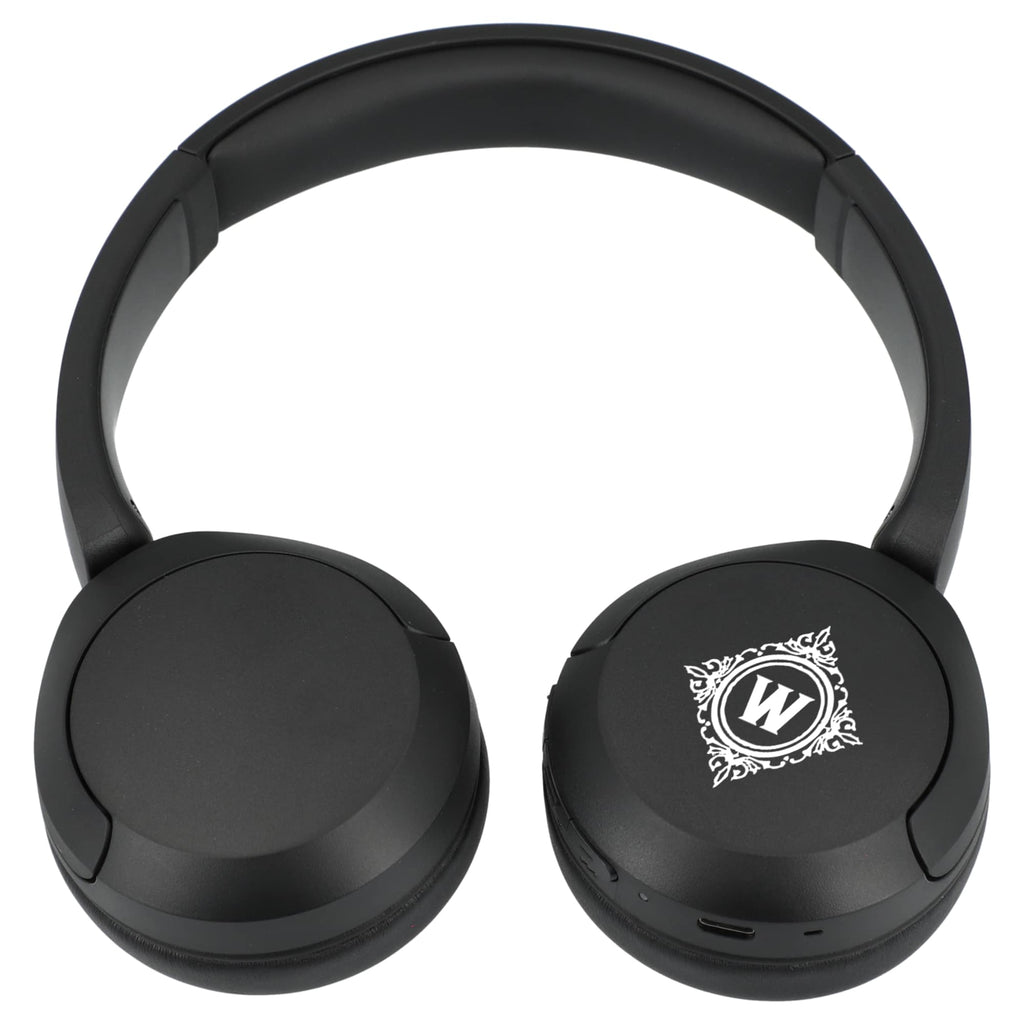 Sony WH-CH520 Lightweight Wireless Headphones with Mic - Black - Front 2