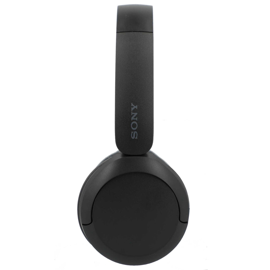 Sony WH-CH520 Lightweight Wireless Headphones with Mic - Black - Left Side