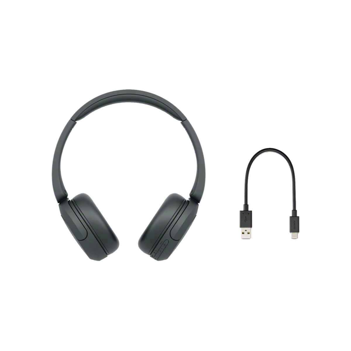 Sony WH-CH720N Noise Canceling Wireless Headphones - Black - Front 3