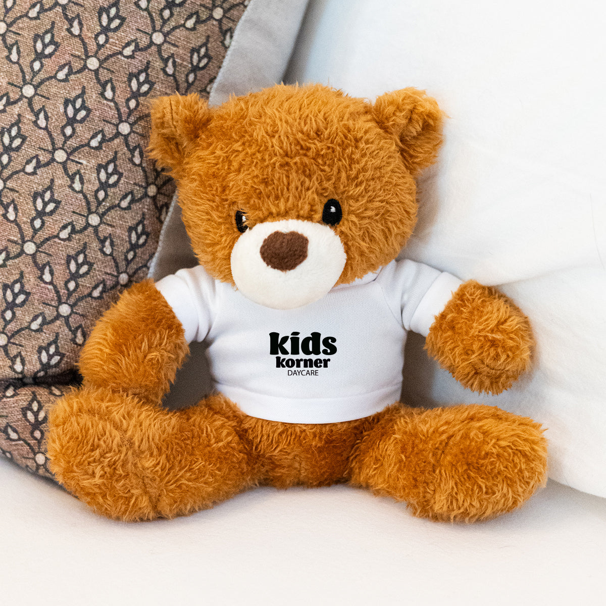 Soothing Buddy Hot and Cold Bear, 6 Inch - Brown - Shirt_Lifestyle_Silkscreen