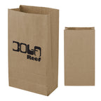 SOS Kraft Paper Bag, 4.31 x 7.87 Inches - Natural - Flexography