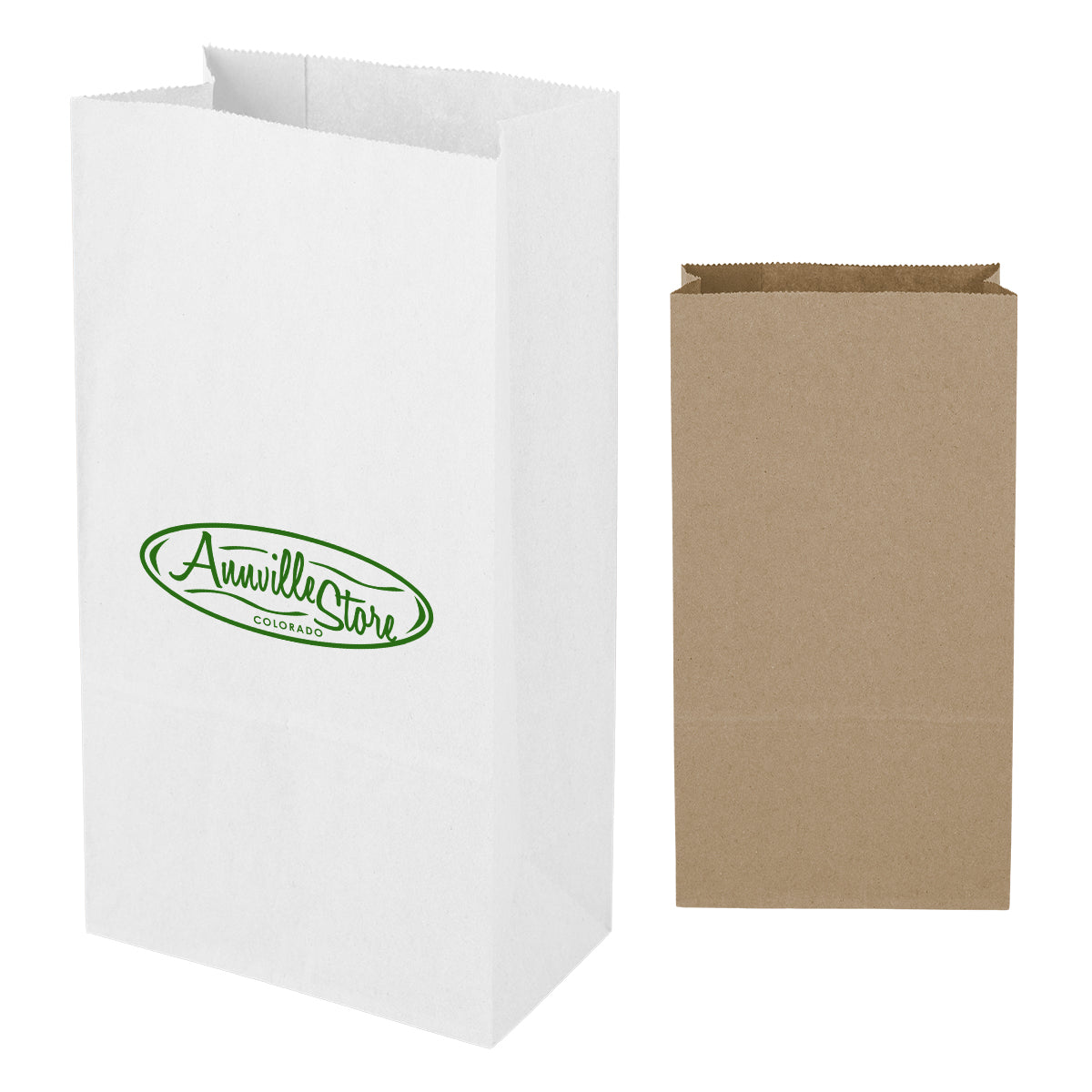 SOS Kraft Paper Bag, 6 x 11.06 Inches - 6# SOS Kraft Paper Bag – 6" x 11.06"