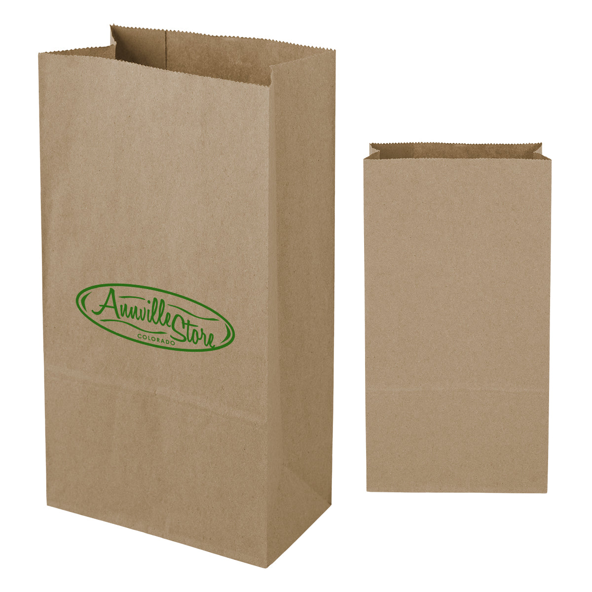 SOS Kraft Paper Bag, 6 x 11.06 Inches - Natural - Flexography