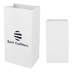 SOS Kraft Paper Bag, 7.06 x 13.75 Inches - White - Flexography