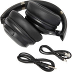SoulMic Over-Ear Bluetooth Headphones in Recycled Plastic - Black - Detail
