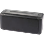 Sound Wedge Magnetic Speaker for Golf Carts, IP67 Full Color - Black - Left Angle