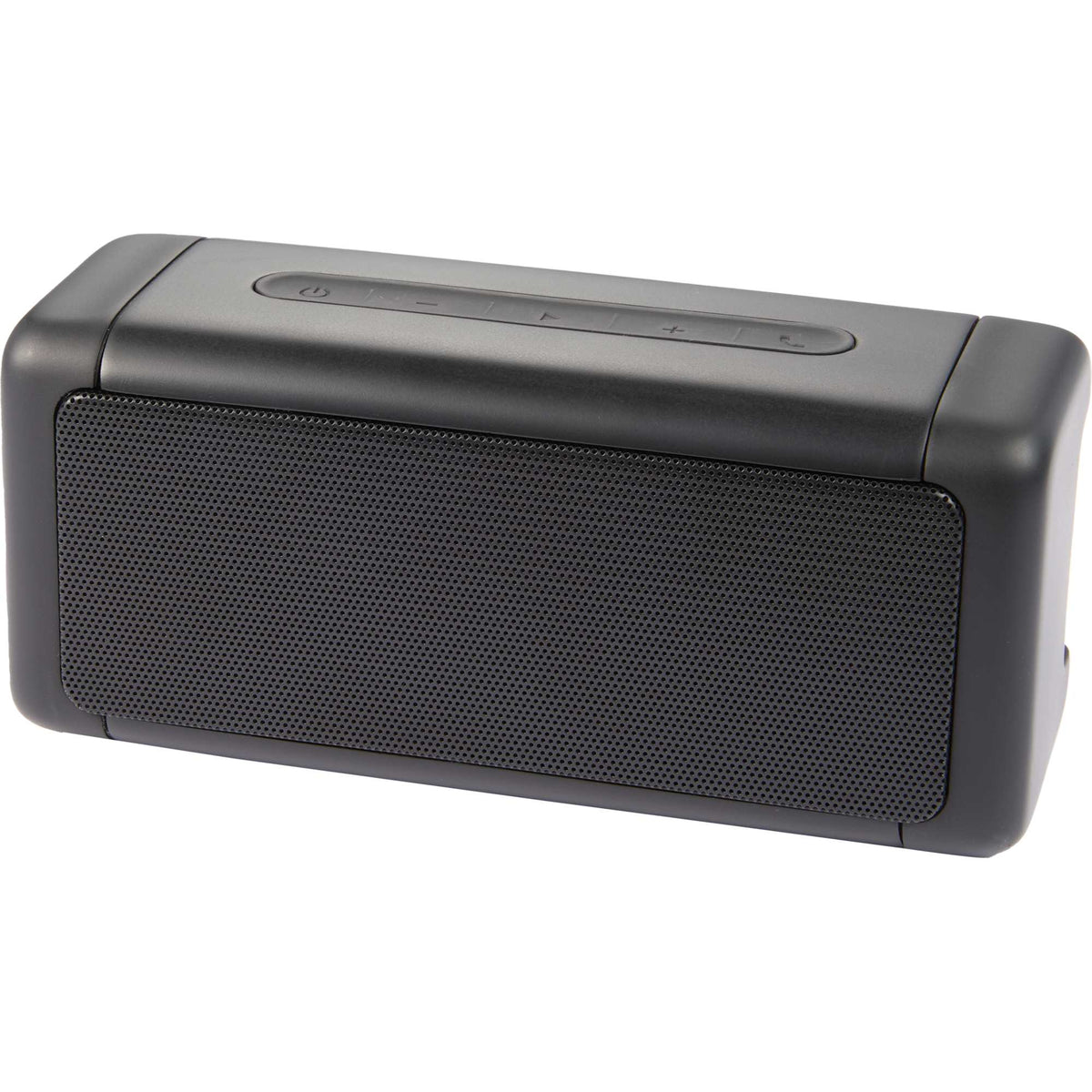 Sound Wedge Magnetic Speaker for Golf Carts, IP67 Full Color - Black - Left Angle