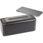 Sound Wedge Magnetic Speaker for Golf Carts, IP67 Full Color - Black - Right Angle Propped