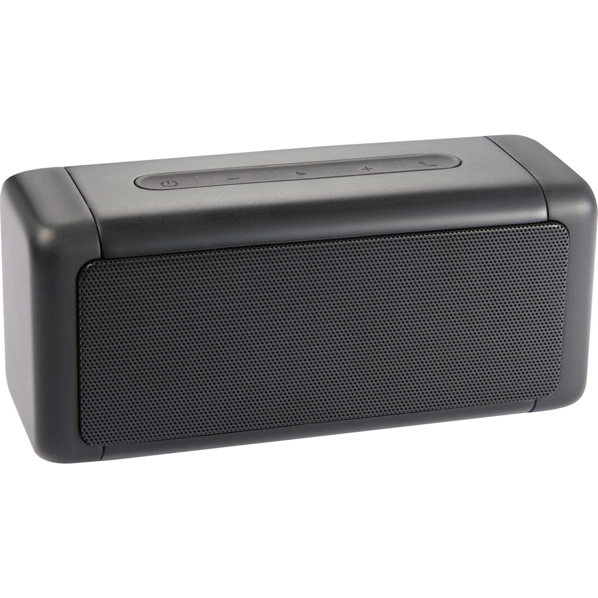 Sound Wedge Magnetic Speaker for Golf Carts, IP67 Full Color - Black - Right Angle