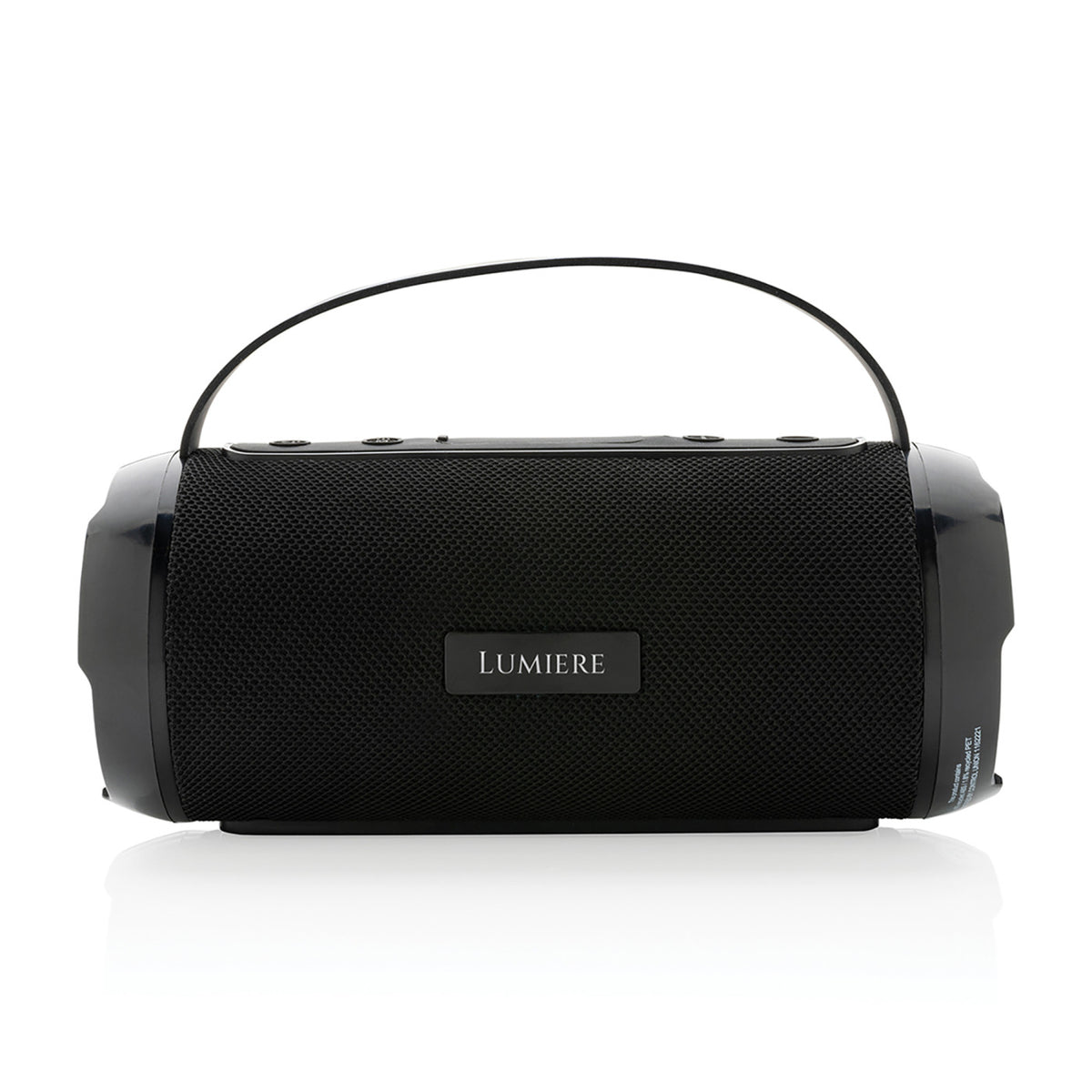 Soundboom Waterproof Speaker, 6W Laser Engraving - Black - View 1
