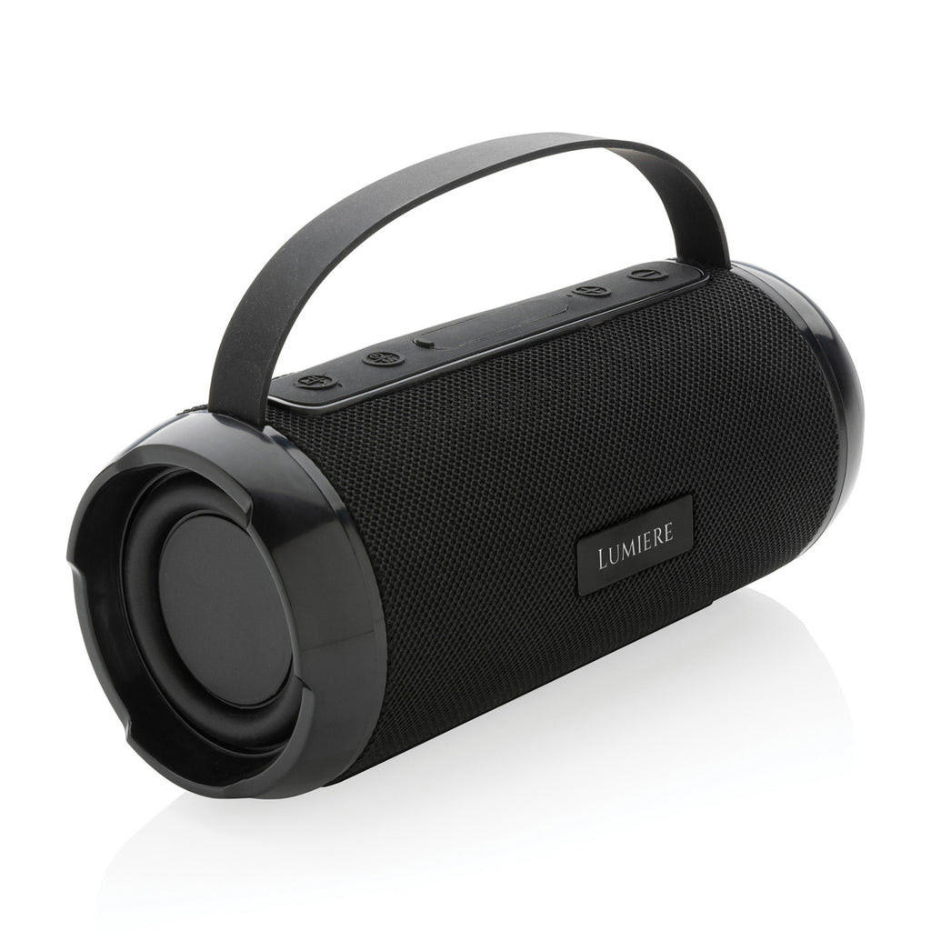 Soundboom Waterproof Speaker, 6W Laser Engraving - Black - View 2